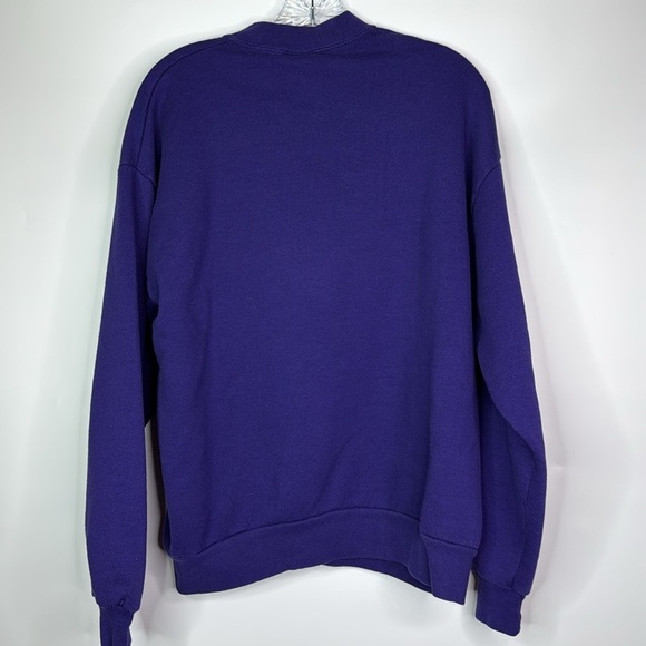 Vintage Mickey Purple Crewneck Sweatshirt Large - Picture 4 of 8